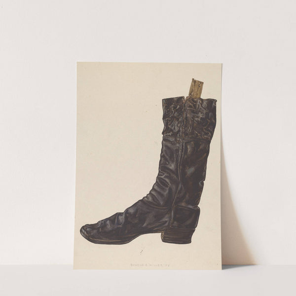 Man's Boot by Eugene C. Miller