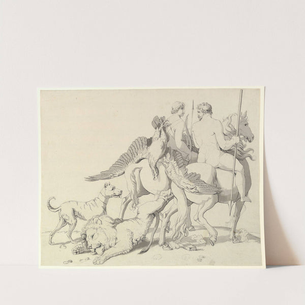 Man&#039;s Fortitude by Johann Heinrich Wilhelm Tischbein