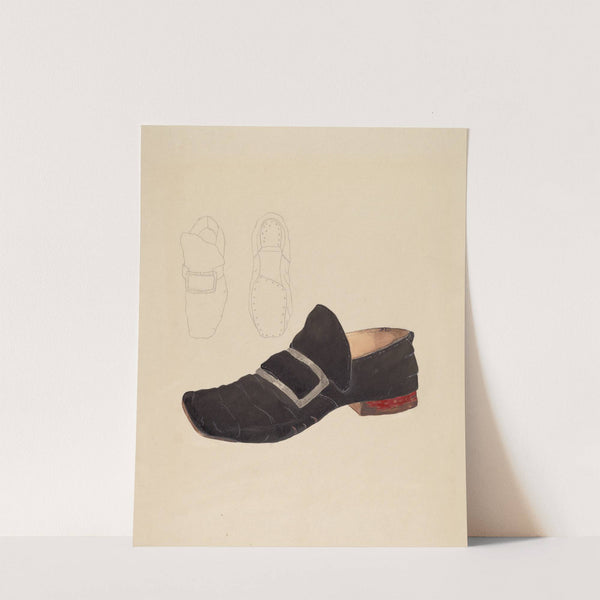 Man&#039;s Shoe by Gladys Cook