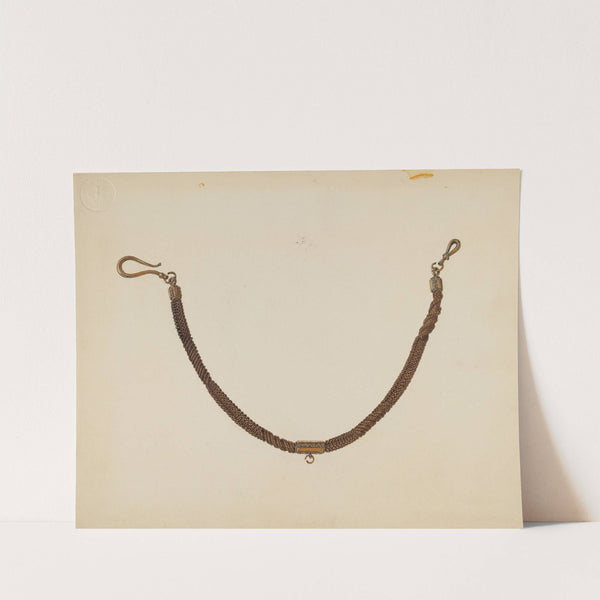 Man's Watch Chain by Irene Lawson