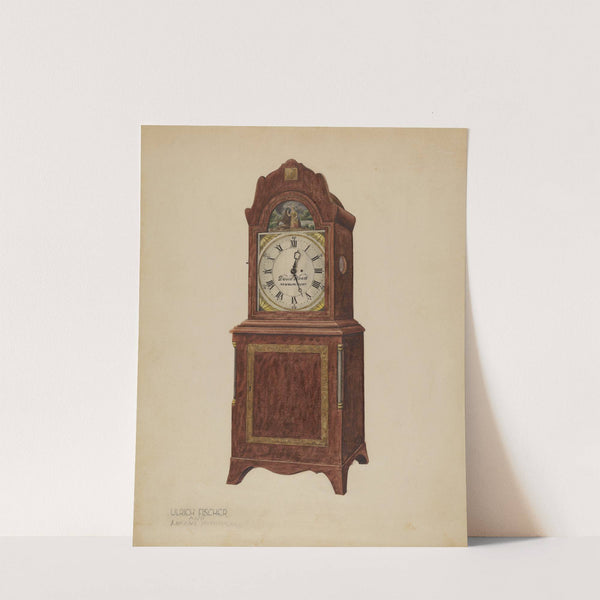 Mantel Clock by Ulrich Fischer