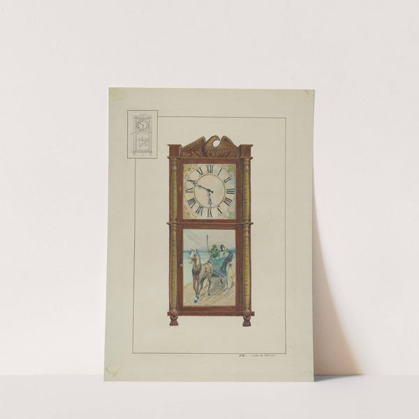 Mantle Clock by John B. Moll