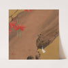 Maple Leaves and Feather (1847) by Shibata Zeshin