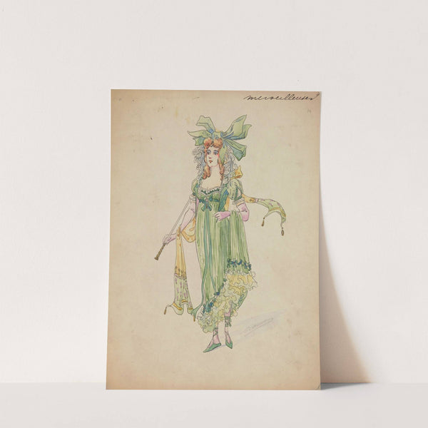 Maquettes de costumes en M by Charles Bétout