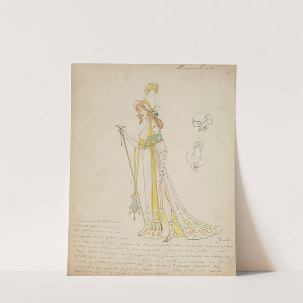 Maquettes de costumes en M by Charles Bétout