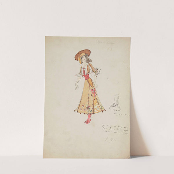 Maquettes de costumes en M by Charles Bétout