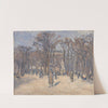 March Day in Le Jardin du Luxembourg, Paris (1921 - 1922) by Karl Schou