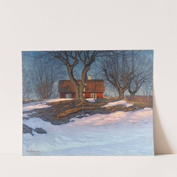 March Evening, Södermanland by Vilhelm Behm