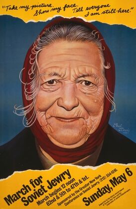March for Soviet Jewry ‘Take my picture. Show my face. Tell everyone I am still here.’