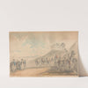 March of Troops in India by Samuel Davis