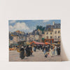 Marché à Lamballe by Fernand-Marie-Eugéne Legout-Gérard