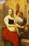 Margaret at the Fountain (1858)