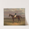 &#039;Margrave&#039; with James Robinson Up by John Frederick Herring Snr.