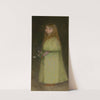 Mária Anna Czóbel as a Girl by Ferdinand Katona