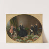 Maria Elizabeth O&#039;Mullane and her children by William Strutt