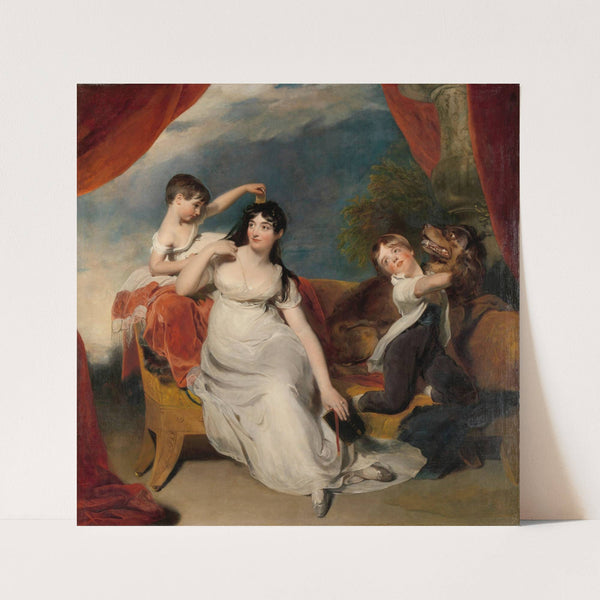 Maria Mathilda Bingham with Two of her Children by Sir Thomas Lawrence