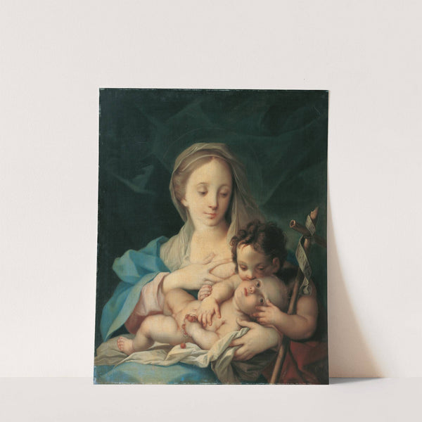 Maria mit dem Kind und dem Johannesknaben by Ignazio Stern