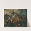 Maria mit dem Kind und Heiligen, auf Wolken thronend by Daniel Gran