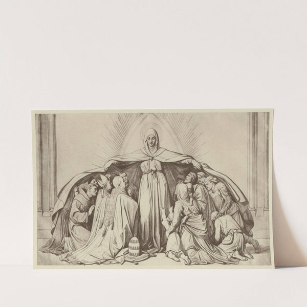 Maria Schirmerin der Christenheit (circa 1900) by Eduard von Steinle