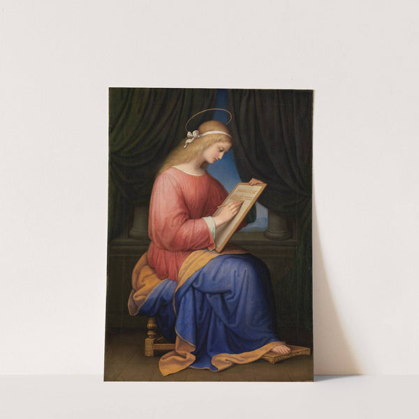 Maria schreibt das Magnificat by Marie Ellenrieder