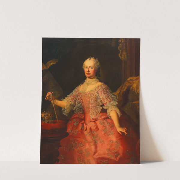 Maria Theresia als Königin von Ungarn by Martin van Meytens