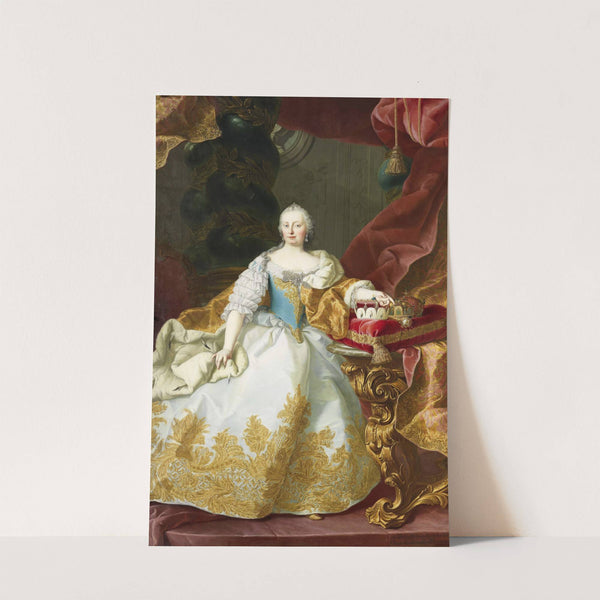 Maria Theresia mit Joseph II. als Kind by Martin van Meytens