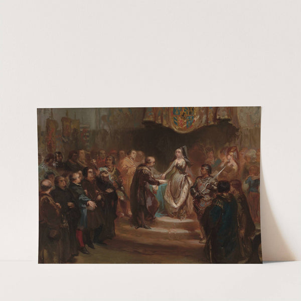 Maria van Bourgondië verleent het groot Privilege, Anno 1477 by Charles Rochussen