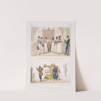 Mariage de nègres d'une maison riche; Convoi funèbre de négrillons by Jean Baptiste Debret
