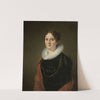 Marie Allebé-Herckenrath, Grandmother of the Painter August Allebé by Cornelis Kruseman