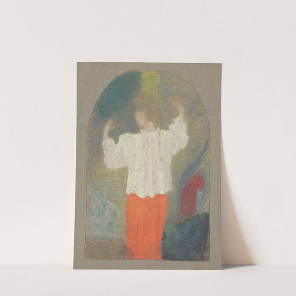Marie en caraco à sa toilette (1891-92) by Édouard Vuillard