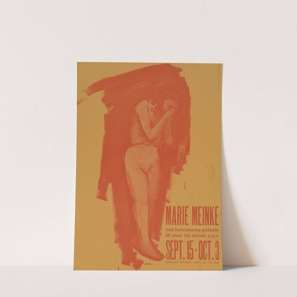 Marie Meinke, Sept. 15 - Oct. 3 by Anonymous