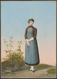 Marie Schroeter, Fille du Préposé du Village de Mariahilf au Canton de Fribourg (1825-1830)