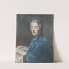 Marie-Sophie de Courcillon, Duchesse de Pecquigny, Princesse de Rohan by Maurice-Quentin de La Tour
