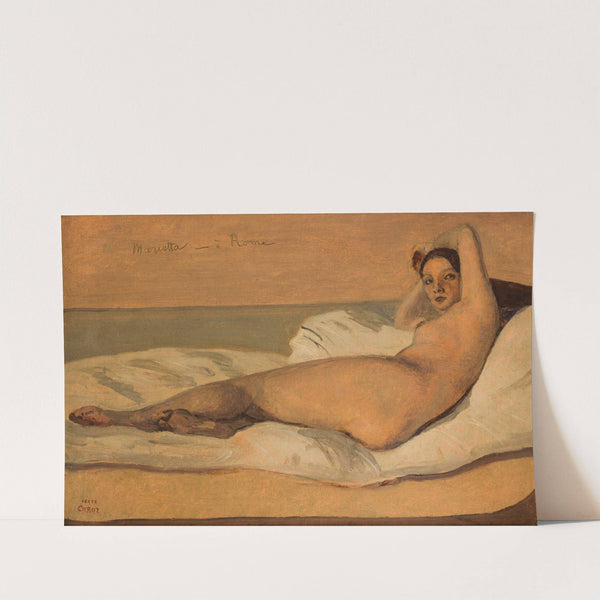 Marietta by Jean-Baptiste-Camille Corot