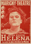 Marigny-Théatre. Miss Edith Helena, la voix la plus étendue du monde (1904)