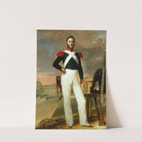 Marin Burty, marchand de nouveautés, en tenue de grenadier (1830) by Alexandre-Jean Dubois-Drahonet