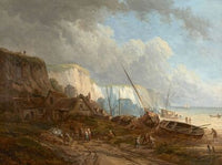 Marine Ã  l’embouchure d’une riviÃ¨re et Falaises du pays de Caux