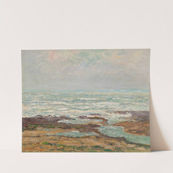 Marine, mer montante, Yport (1900) by Maxime Maufra