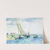 Marine Scene (Boats near Venice) by Henri-Edmond Cross