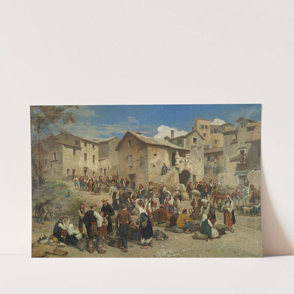 Market In Sarajevo by Alois Schönn
