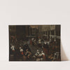 Market Scene (ca. 1590) by Hendrick Van Steenwijk The Elder