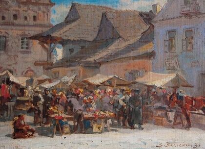 Market square in Kazimierz