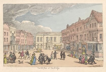 Markett place at Cambridge (1801)