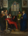 Markgraf Christoph I. von Baden empfängt Gesandte Kaiser Maximilians