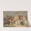 Markttag in Franken by Wilhelm Velten