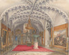 Marmeren voorhal bij de Gotische Zaal, paleis Kneuterdijk, Den Haag