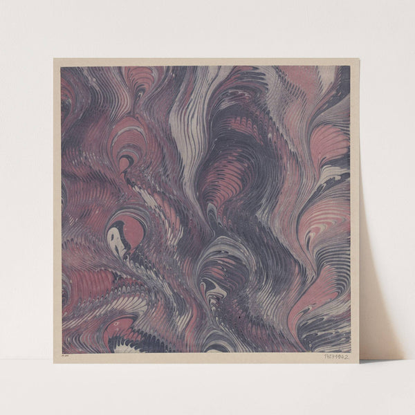 Marmorpapier (gekämmt) (1904 - 1907) by A. u. P. Renner