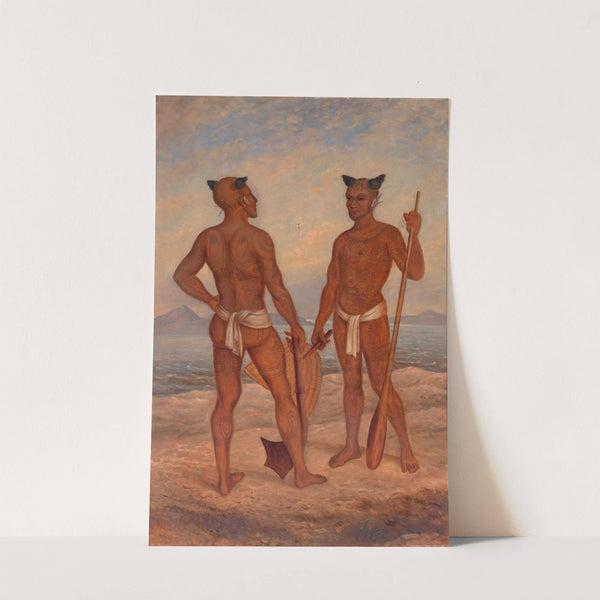 Marquesan Men by Antonio Zeno Shindler