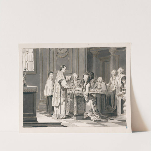 Marriage from The Seven Sacraments by Pietro Antonio Novelli