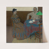 Married Couple at the Table (1900–1905) by Július Andorko